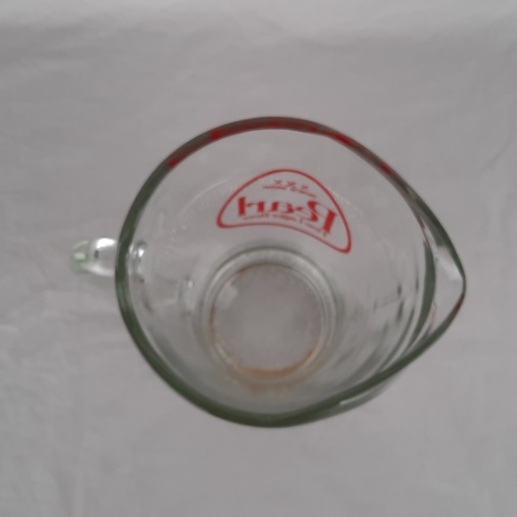 SOLD RARE Vintage Glass Pearl Fine Lager Beer Pitcher - Picture 3 of 6